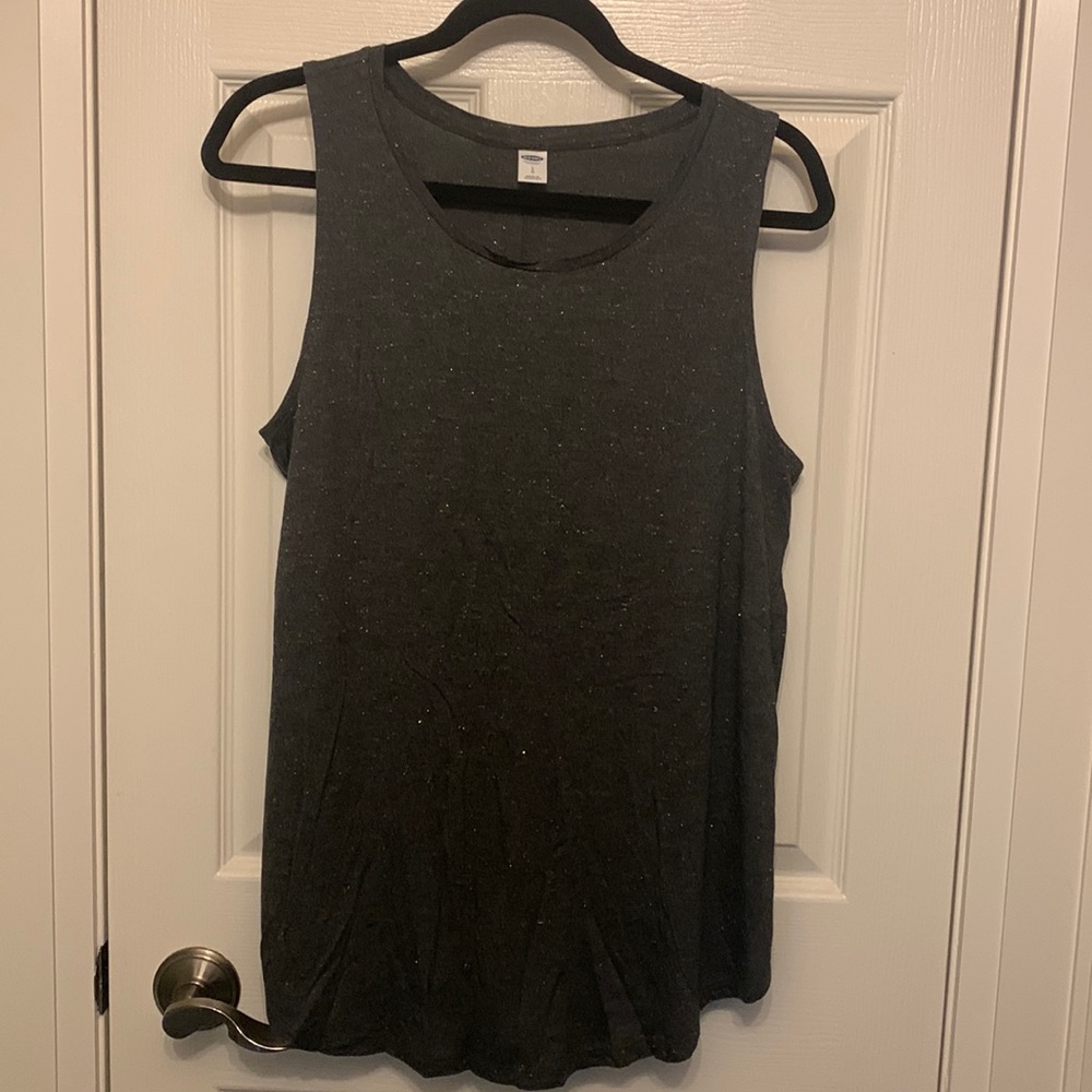 3/$15 Old Navy Charcoal Grey Tank